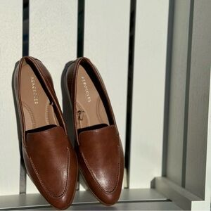 Aerosoles NWOT Pointed Toe Brown Women’s Loafers Size 8 1/2